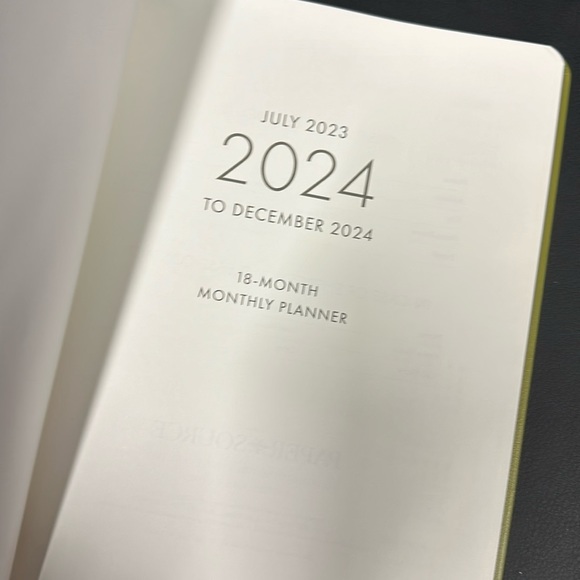Brand new Paper Source 2024 Planner - Picture 3 of 9